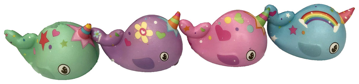 

Игрушка-антистресс "Мммняшка Squishy" - Китенок-единорог 1TOY