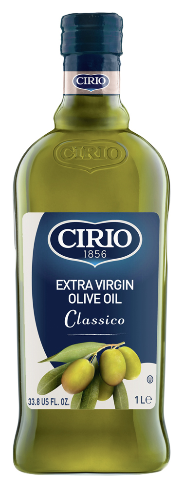 

Масло оливковое Cirio classico extra virgin нерафинированное 1 л