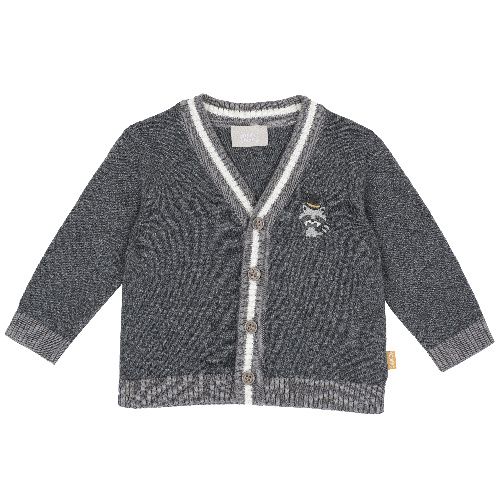 

Кардиган вязаный Chicco для мальчиков р.80 цв.серый, 9096891