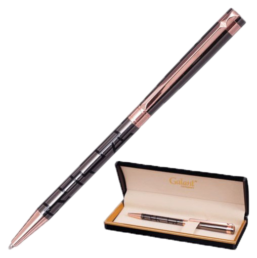 Подарочная шариковая ручка Galant Vitznau 141664 Серый/Золотистый
