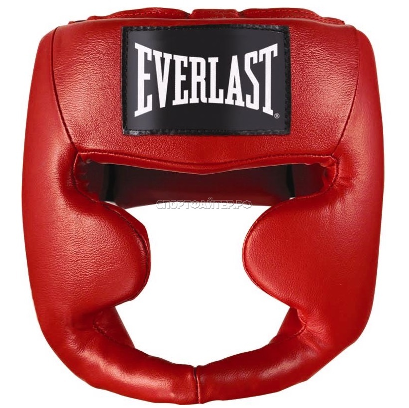 фото Шлем боксерский everlast martial arts leather full face, s-m, нат. кожа