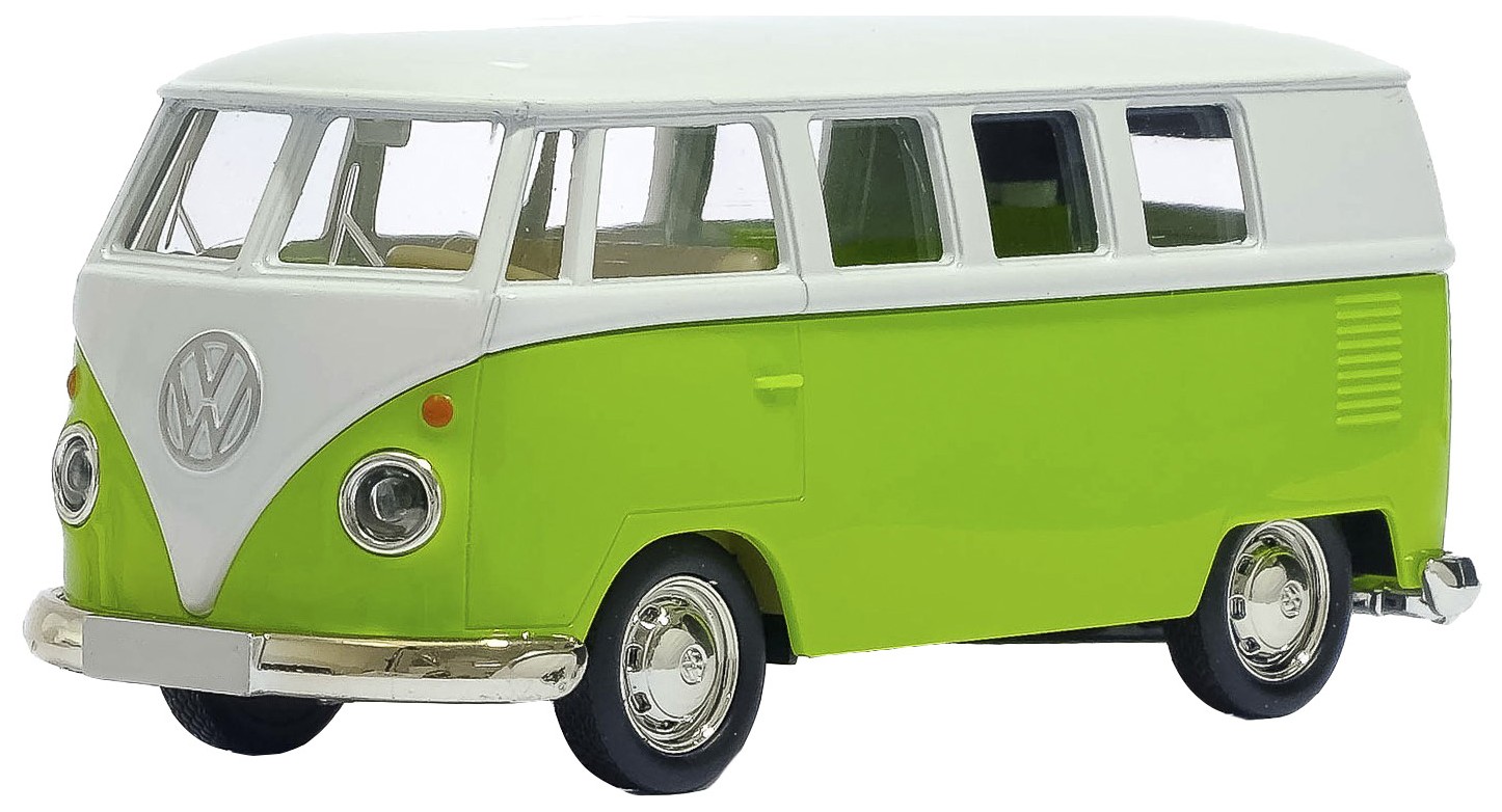 фото Машина металлическая автоград volkswagen transporter t1, 1:32, инерционная