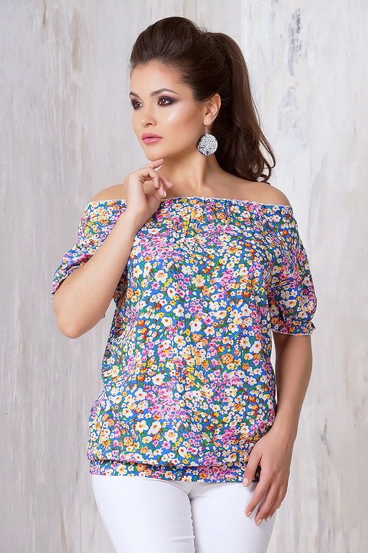 

Блуза женская VAY 3267 синяя 44 RU, 3267
