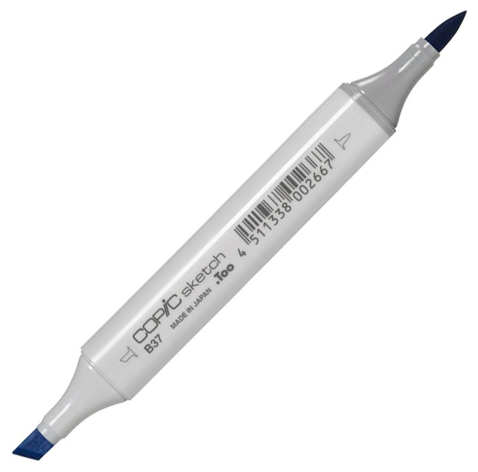 

Маркер Copic Sketch B37 синий антверпен синий