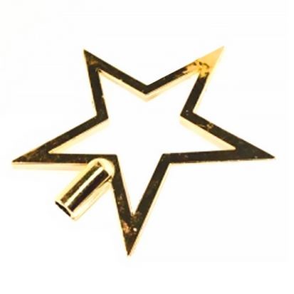 

Верхушка на ель Феникс-Презент Звезда 80788 20 см золотистый, Звезда