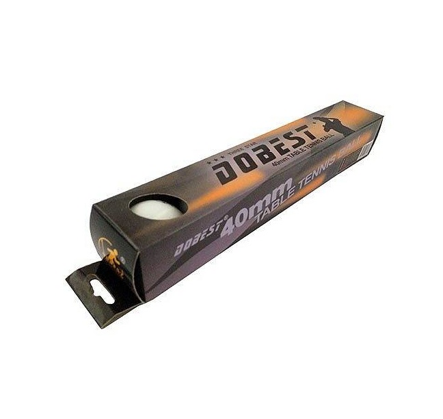 

Мячи для настольного тенниса Dobest BA-02 3*, белый, 6 шт., BA-02