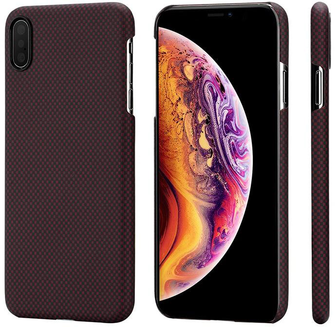 

Чехол Pitaka MagCase (KI9004XM) для iPhone Xs Max Black/Red
