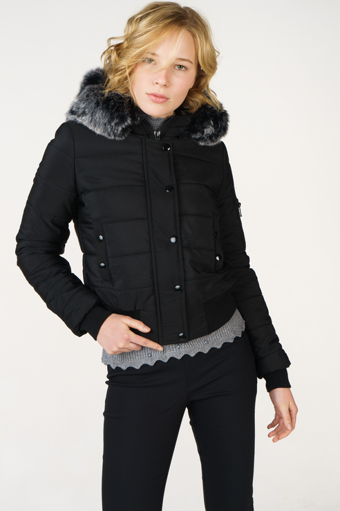 фото Куртка женская hf 1627 черная m