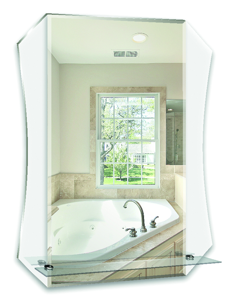 фото Зеркало для ванной mixline "тоскана" 580*750
