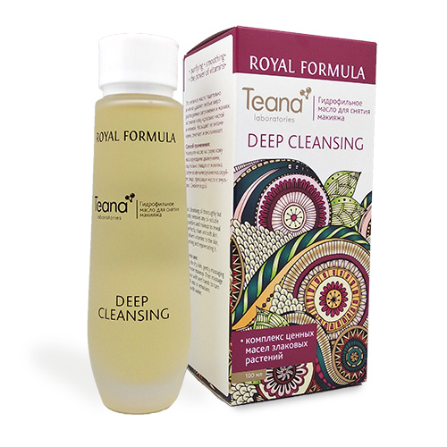 фото Гидрофильное масло для снятия макияжа teana deep cleansing 100 мл