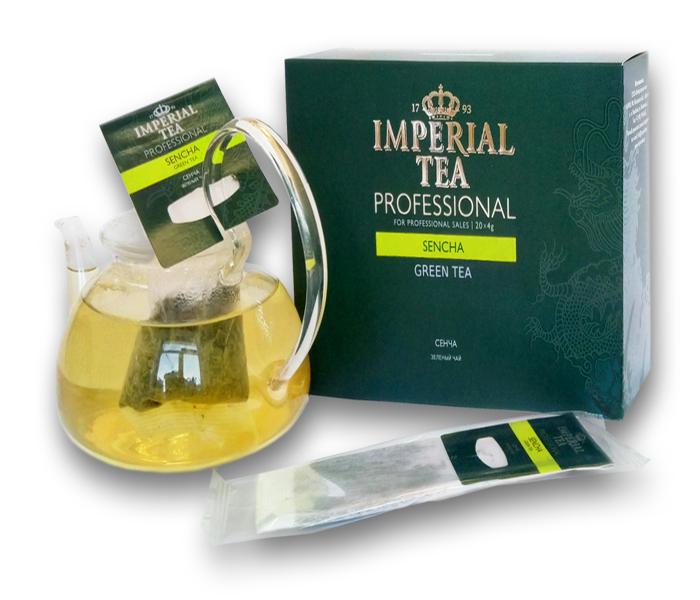 

Чай Imperial Tea Professional Сенча зеленый мелколистовой 20 сашетов