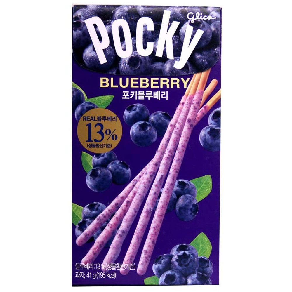 фото Печенье pocky палочки черника 41 г nobrand