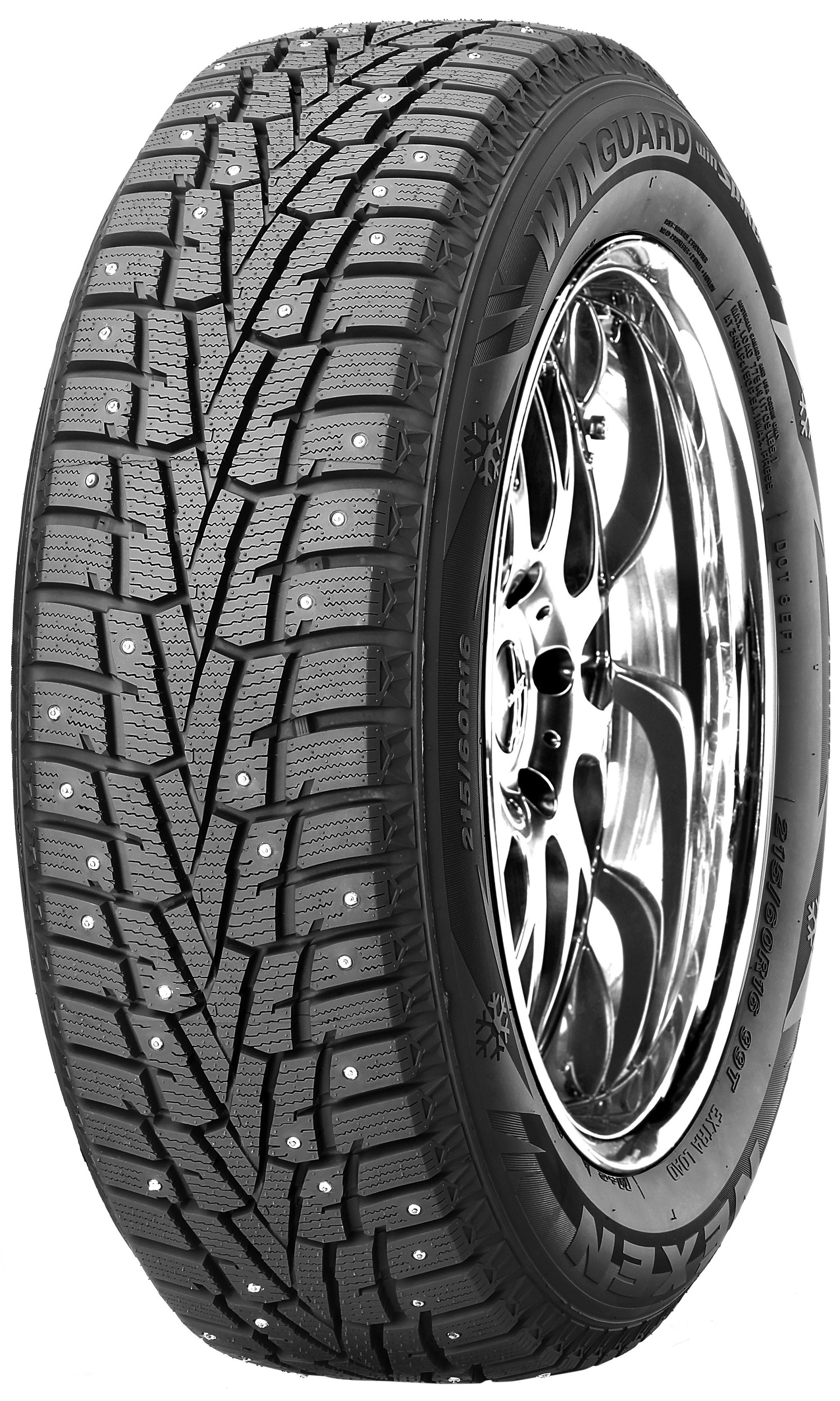 

Шины ROADSTONE Winguard Spike 205/70 R15 96 roads12273, Winter Spike