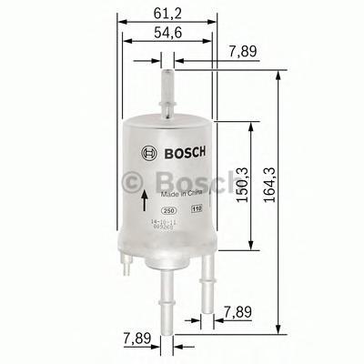 фото Фильтр топливный bosch f026403006