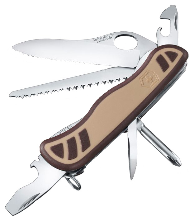 

Мультитул Victorinox Trailmaster, бежевый/коричневый, 10 опций, Trailmaster