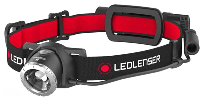 фото Туристический фонарь led lenser h8r черный/красный, 3 режима