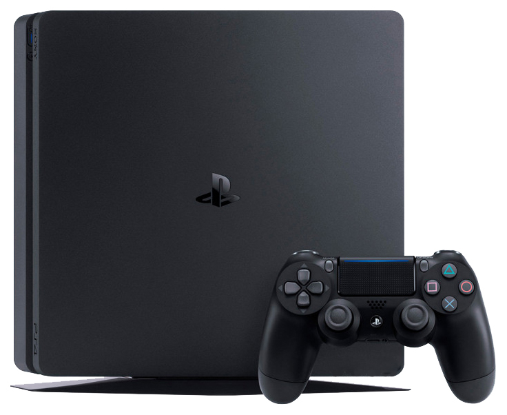 

Игровая приставка Sony PlayStation 4 Slim 1Tb+Horizon Zero Dawn+GTS+God Of War+PS+3 мес, Черный, PlayStation 4 Slim 1TB