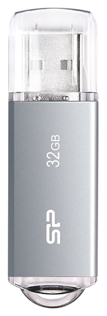 Флешка Silicon Power Ultima II-I 32ГБ Silver (SP032GBUF2M01V1TB6)