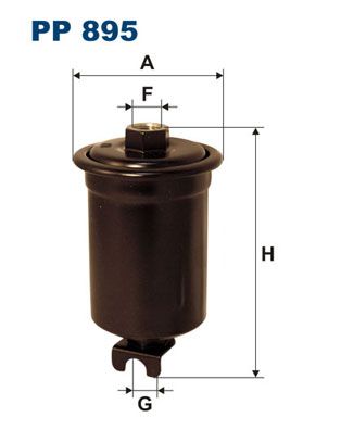 

Фильтр топливный FILTRON PP895