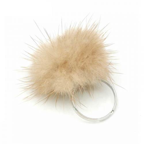 

Кольцо Bradex «ПУШИСТИК» бежевый