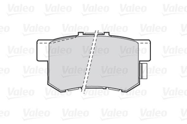 Комплект тормозных колодок Valeo 301682