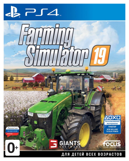 Игра Farming Simulator 19 для PlayStation 4