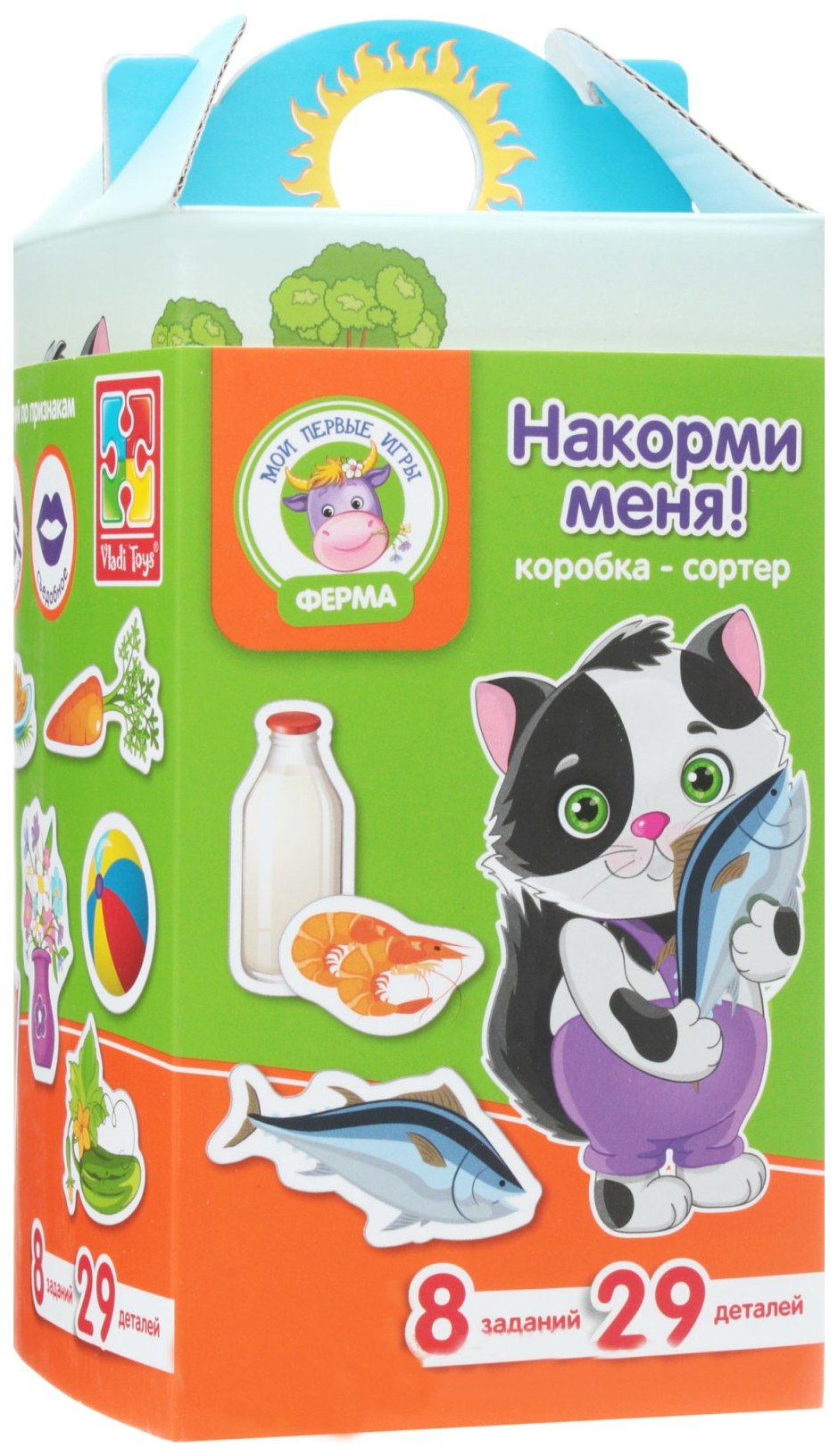 

Я расту тойз Игра с липучками Накорми меня