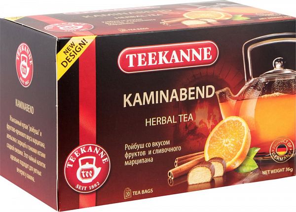 Чай травяной Teekanne kaminabend 20 пакетиков