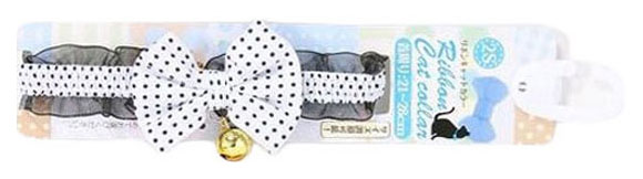 Ошейник для кошек Premium Pet Japan Чокер для стильного модника 21-28 см Белый