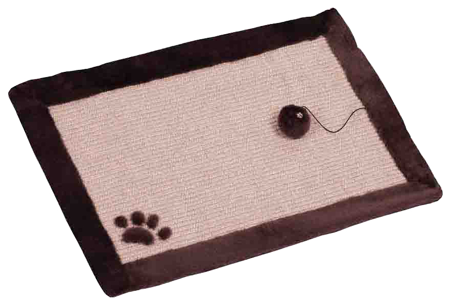 фото Когтеточка nobby scratch mat бежевая 58х38 см