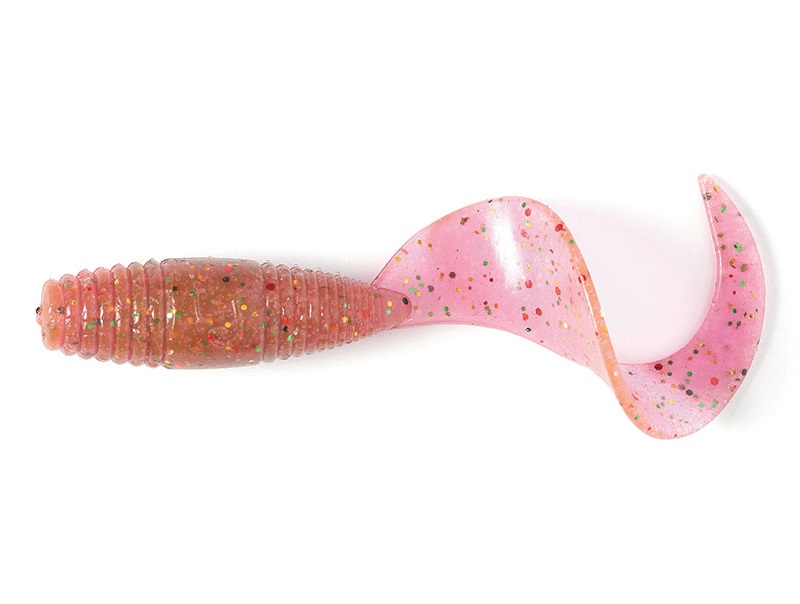 

Силиконовая приманка Lucky John Pro Series J.I.B Tail 38 мм, S13, 15 шт., Розовый, Pro Series J.I.B Tail