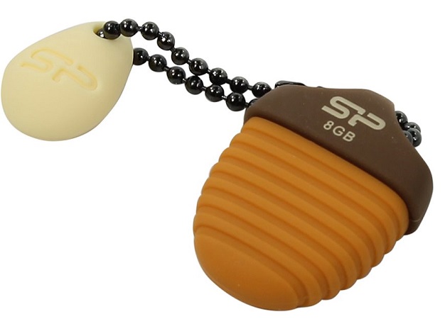 

Флешка Silicon Power Touch T30 8ГБ Brown (SP008GBUF2T30V1E), Touch T30