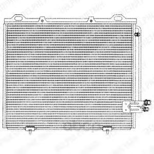 

Радиатор кондиционера Delphi TSP0225194