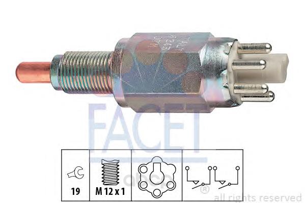 

Датчик заднего хода Ford (Courier, Escort Classic, Turn) Facet 76243