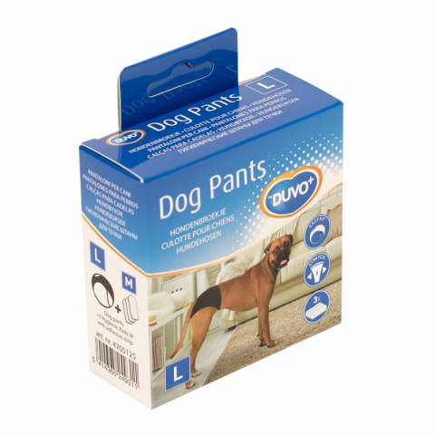 фото Трусы гигиенические для собак duvo+ dog pants, размер l