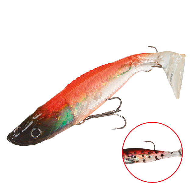 

Силиконовая приманка Mikado Crystal Fish WXH-59 100 мм, 89, 2 шт., Crystal Fish WXH-59