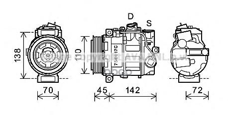 фото Компрессор кондиционера ava quality cooling msak615