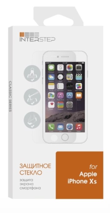 

Защитное стекло InterStep для Apple iPhone XS (IS-TG-IPHON1858-000B202)