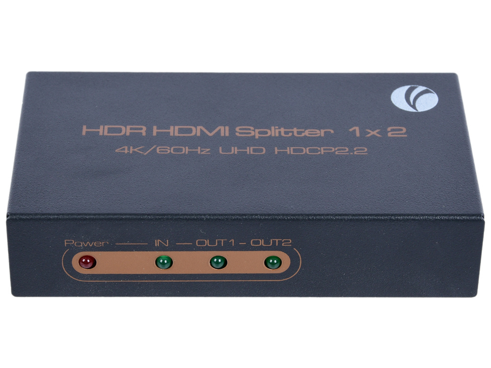 

Разветвитель HDMI VCOM 1-2 2,0v DD422