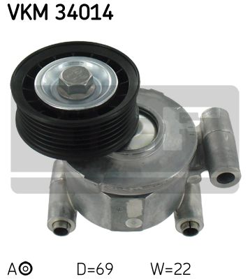 

Натяжной ролик SKF VKM 34014
