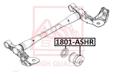 фото Сайлентблок рычага подвески asva 1801-ashr