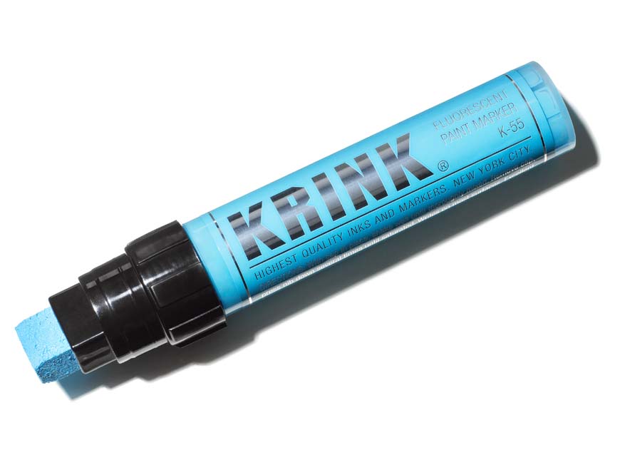 Флуорисцентный маркер Krink K-55 15мм 40мл синий