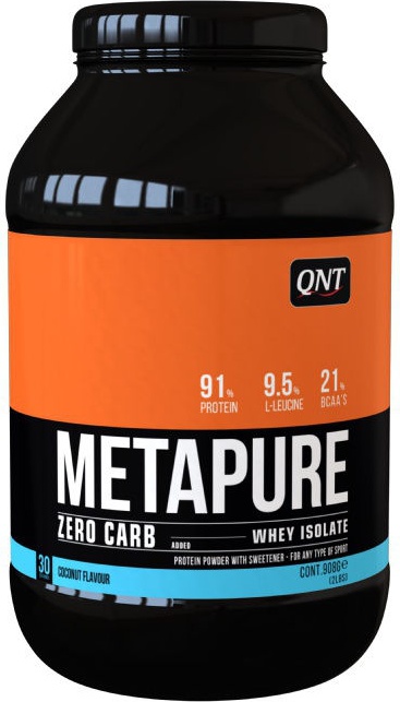 фото Протеин qnt metapure zero carb, 908 г, coconut