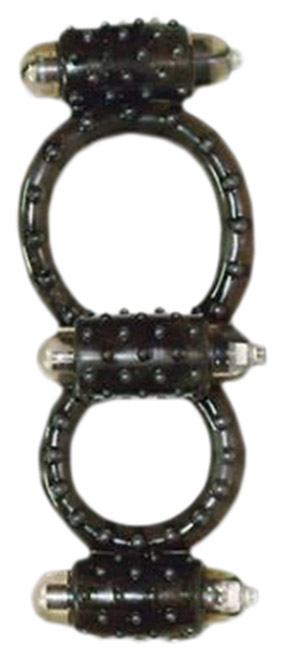 Эрекционное кольцо Seven Creations Harness Black черный