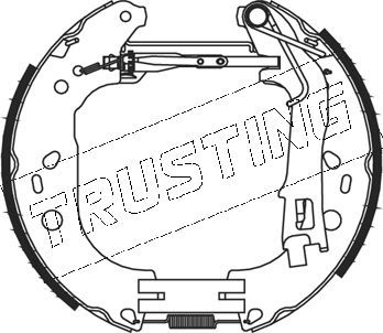 

Комплект тормозных колодок TRUSTING 5390