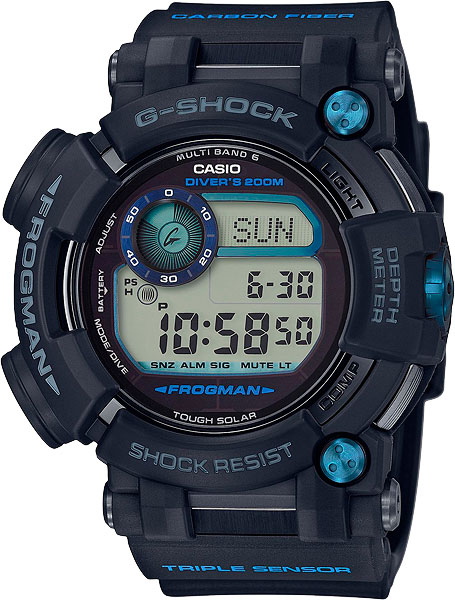 фото Японские наручные часы casio g-shock gwf-d1000b-1e с хронографом