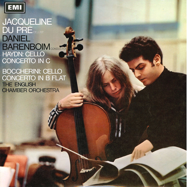 J. Du Pre, The Eng.Ch.Orchestra, D.Barenboim / Haydn: Cello Concerto, Boccherini(LP)
