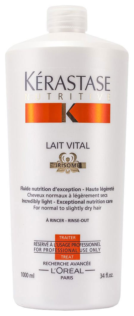 Молочко для волос Kerastase Lait Vital Irisome Nutritive 1 л