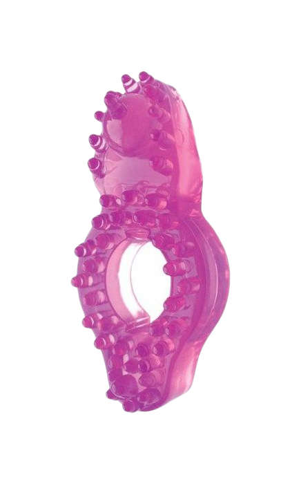 фото Эрекционное кольцо bior toys с бугорками розовый