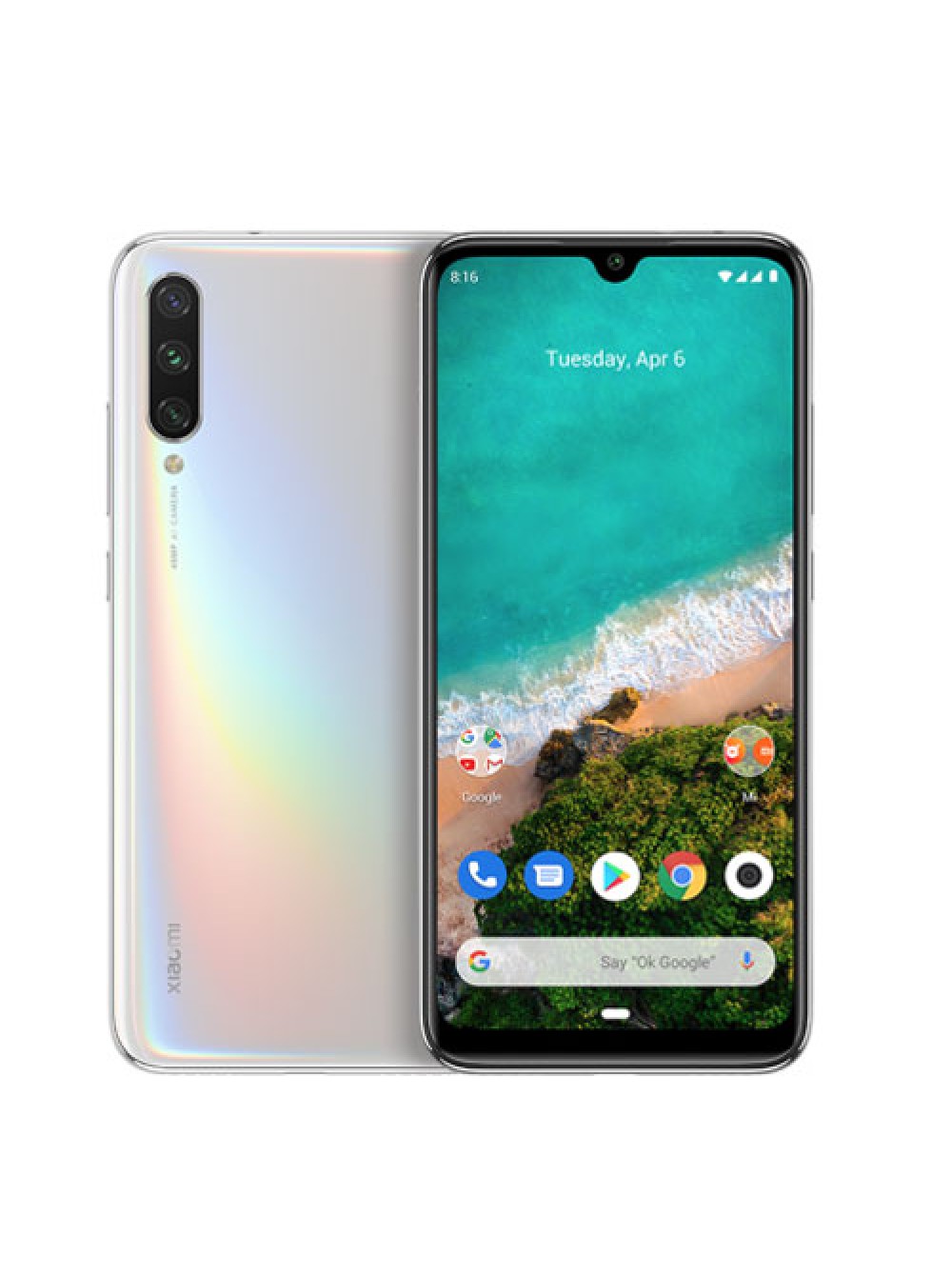 

Смартфон Xiaomi Mi A3 4/64GB More Than White, Mi A3